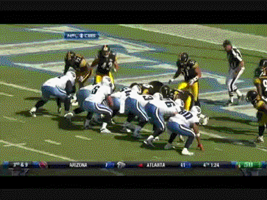 Troy Polamalu flying tackle against Titans