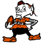 Brown Elf used by Cleveland Browns