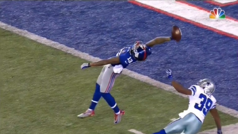Odell Beckham Jr. One-Handed Catch The Greatest Catch Of All-Time? -  Steelers Depot