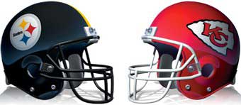 kansas city chiefs and the pittsburgh steelers