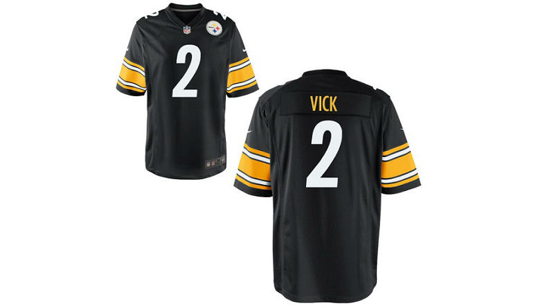 Michael Vick will wear No. 2 with the Steelers.
