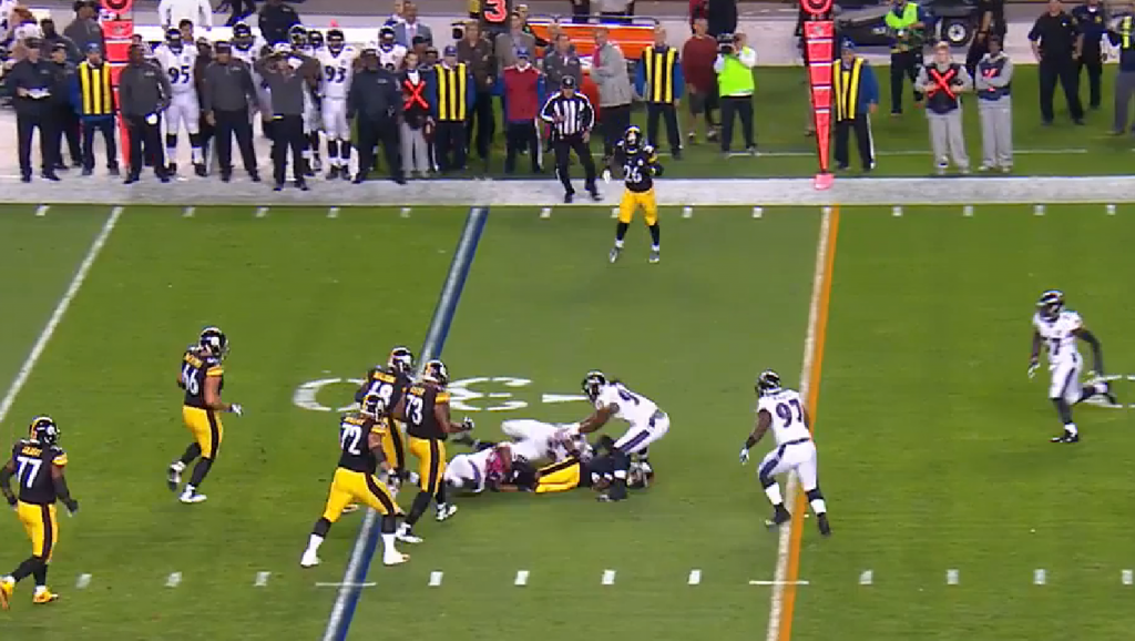 Le'Veon Bell's Downturn As Receiver Absent Big Ben Culminates In No ...