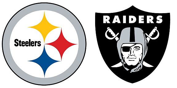 raiders and steelers game