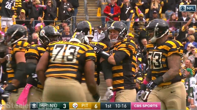 Steelers again wear throwback uniforms that should be thrown back