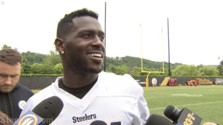 Antonio Brown Makes Pitch For Le'Veon Bell To Report To Camp - Steelers ...