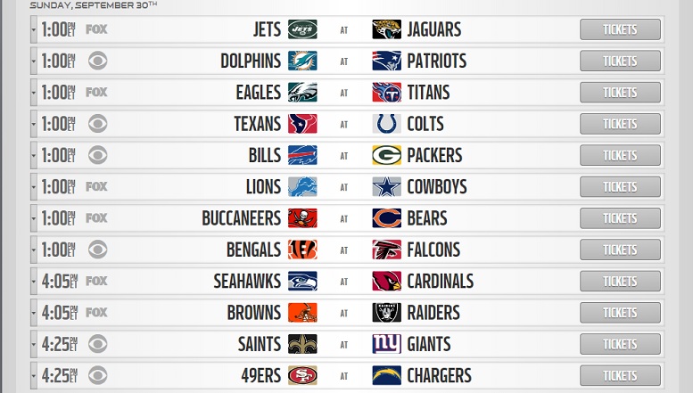 all nfl games