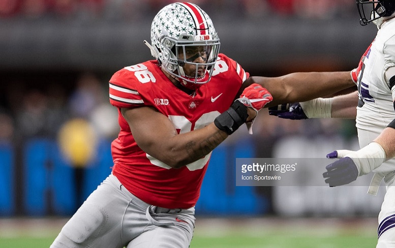 2019 NFL Draft Player Profiles: Ohio State DL Dre'Mont Jones - Steelers  Depot