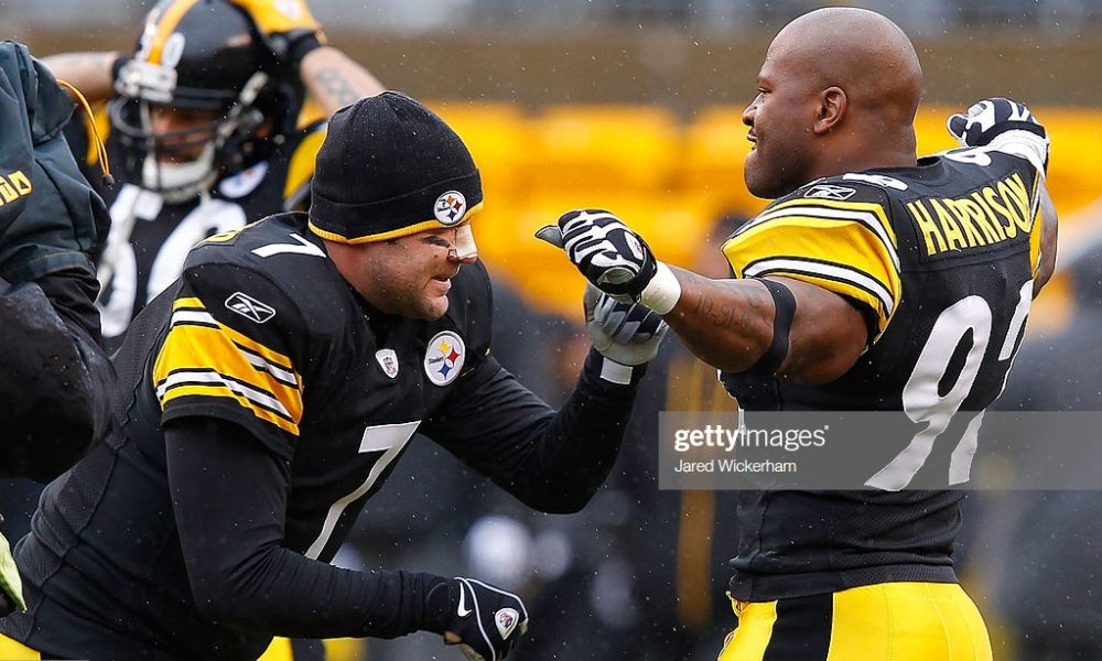 WATCH: Steelers' Ben Roethlisberger and James Harrison Dominate