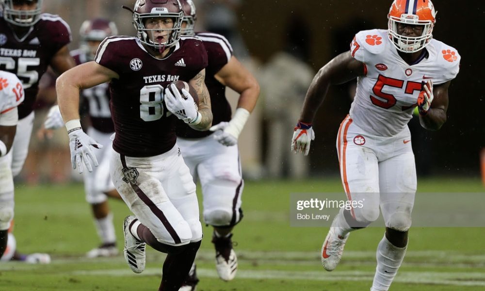 Lions draft prospect of the day: Texas A&M TE Jace Sternberger