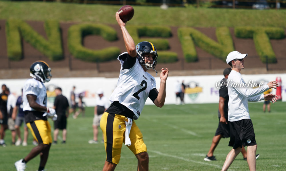 2020 Stock Watch - QB Mason Rudolph - Stock Up - Steelers Depot