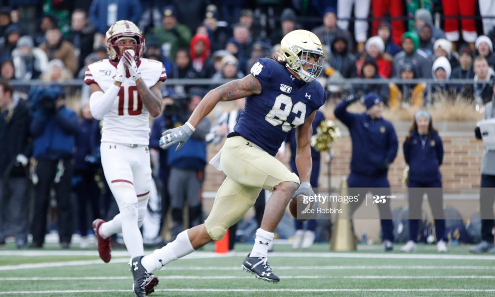 Colts Listed as ESPN's 'Best Fit' for Notre Dame WR Chase Claypool in the  NFL Draft - Stampede Blue