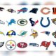 NFL logos for Steelers, all 32 teams