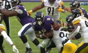 Lamar Jackson Steelers Ravens