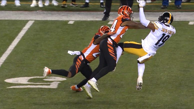 Bengals S Vonn Bell On Hit That Led To JuJu Smith-Schuster Fumble: &#39;I Seen 19&#39; - Steelers Depot