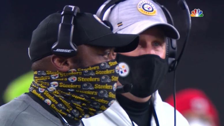 Mike Tomlin and Keith Butler