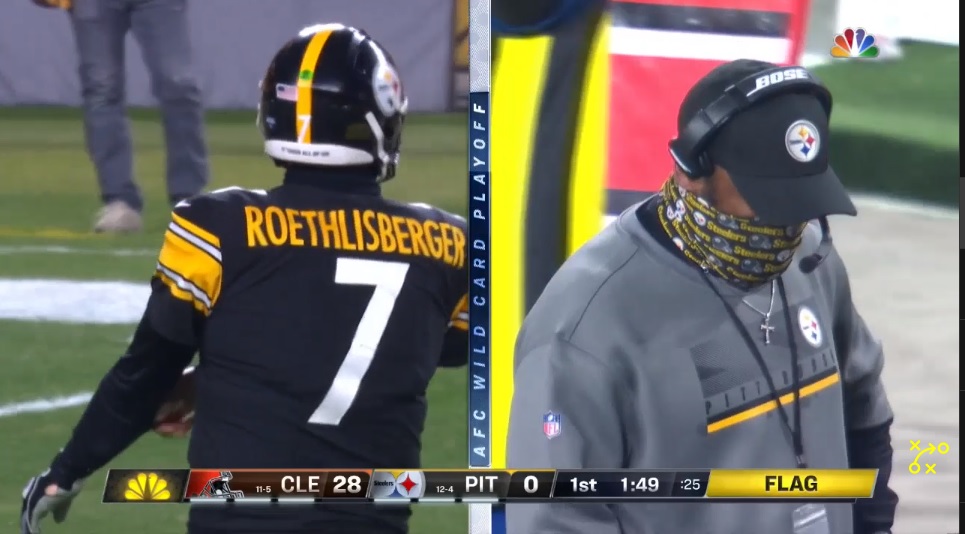 PFF on X: The Steelers have officially been eliminated from the playoffs   / X