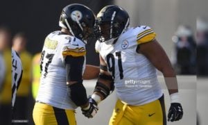 Cam Heyward and Stephon Tuitt Steelers