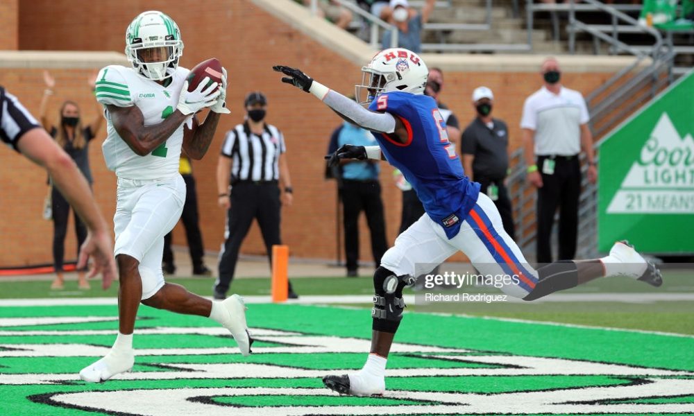 2021 NFL Draft Player Profiles: North Texas WR Jaelon Darden - Steelers ...