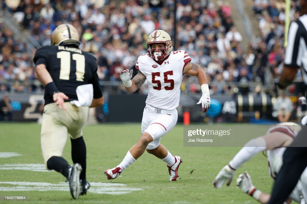 NFL Combine and NFL Draft: Boston College Eagles Results And Draft
