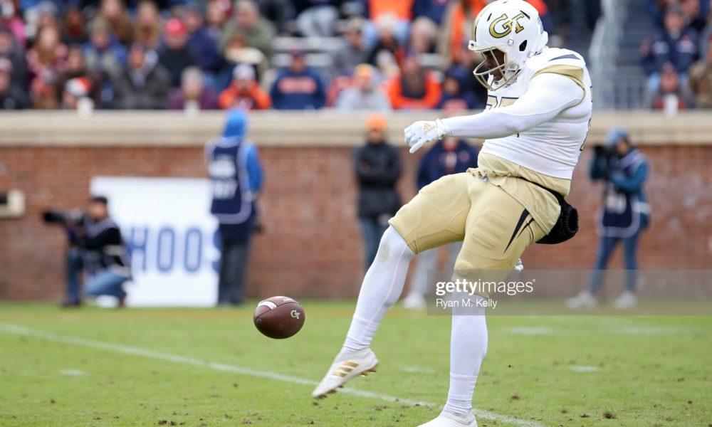 Pittsburgh Steelers punter Pressley Harvin III (6) runs for the