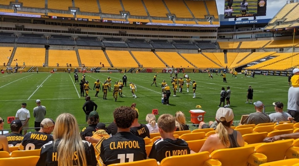 Steelers training camp