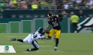 Steelers Depot 7⃣ on X: Frank Pollard takes the handoff from