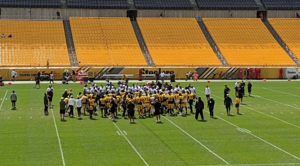 Steelers training camp