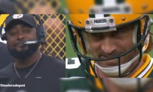 Aaron Rodgers Steelers