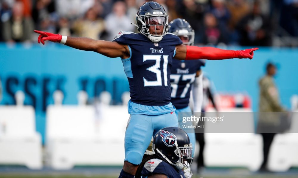 Titans safety Kevin Byard shows support of Oilers throwback uniforms