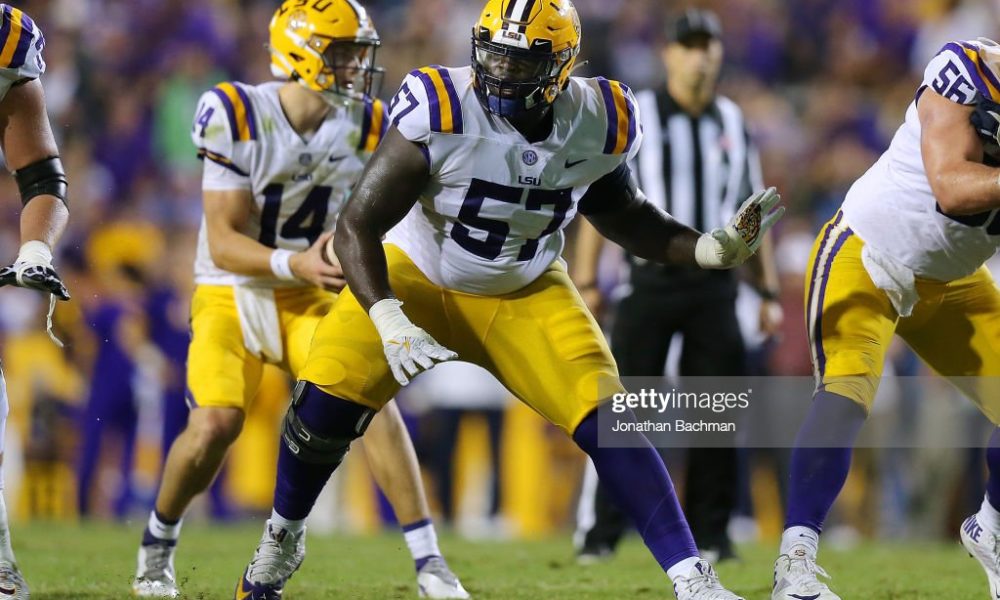 2022 Nfl Draft Player Profiles Louisiana State Iol Chasen Hines Steelers Depot 