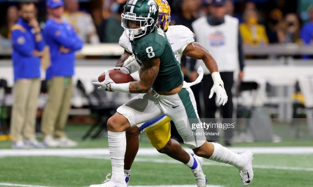 Michigan State WR Jalen Nailor announces he's leaving for NFL Draft