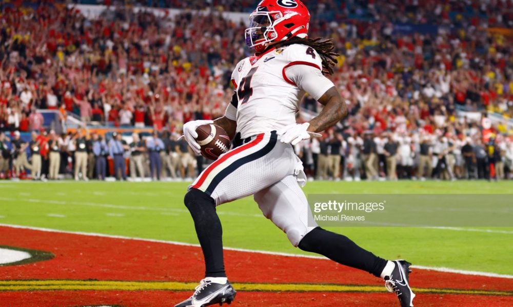 James Cook Running Back Georgia  NFL Draft Profile & Scouting Report