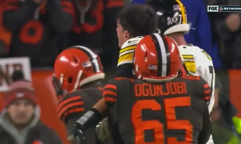 Myles Garrett Did Not Apologize for Hitting Mason Rudolph With Helmet