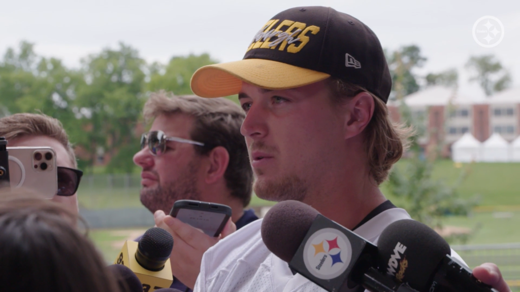 Kenny Pickett oozes confidence in telling Pittsburgh Steelers fans