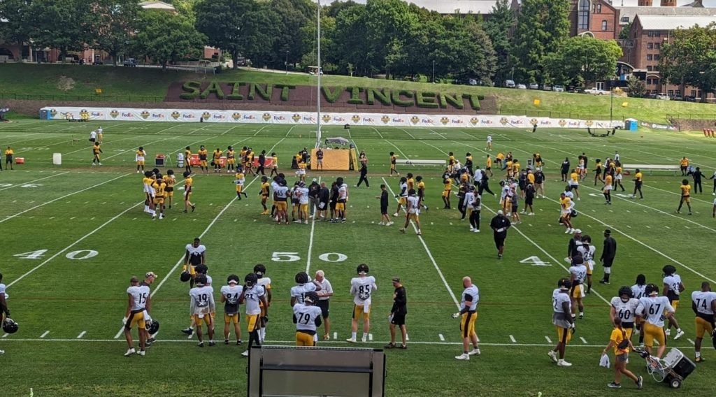 Steelers 2022 Training Camp Diary Day Ten Steelers Depot