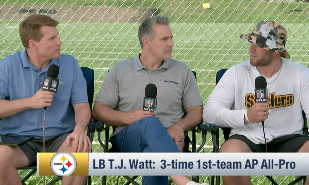 Watch: Watt Family Reunites Ahead Of Steelers Vs. Texans Game - Steelers  Depot