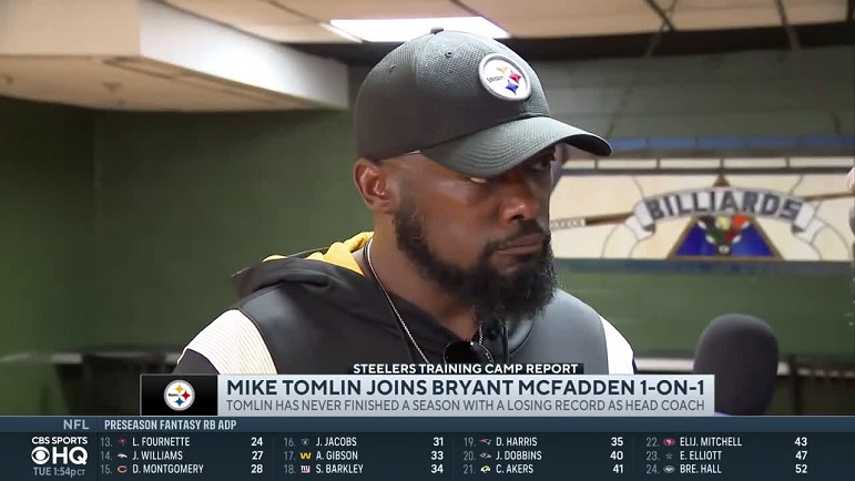 Mike Tomlin Discusses State Of Quarterback Competition