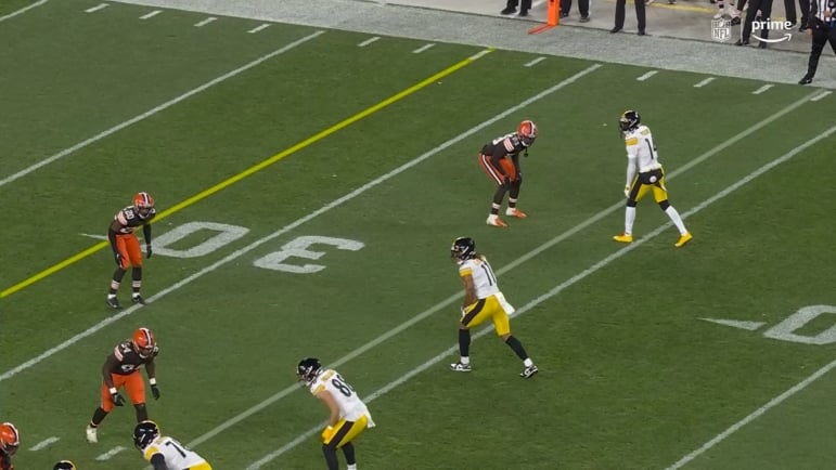 George Pickens Chase Claypool Steelers