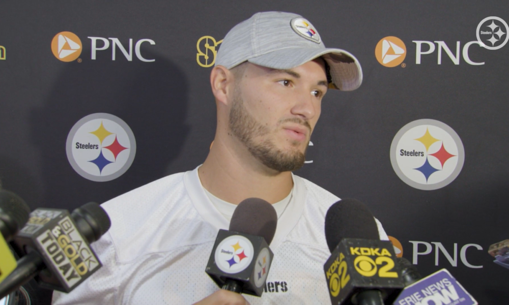 Steelers QB Mitch Trubisky sits down to talk fatherhood, football and more