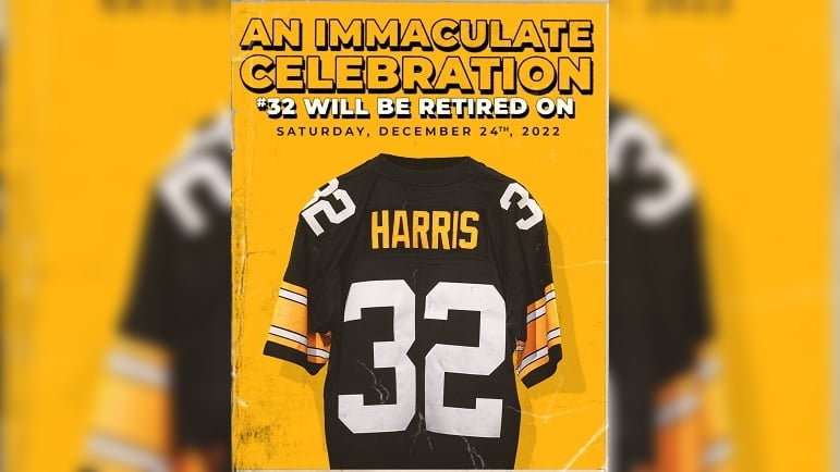 franco harris 50th anniversary jersey for sale