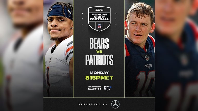 Bears Vs. Patriots Week 7 Monday Night Game Open Discussion Thread -  Steelers Depot