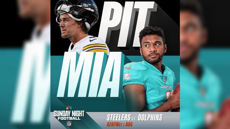 dolphins and steelers