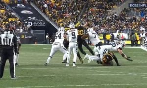 T.J. Watt interception Bengals Joe Burrow Julius Peppers