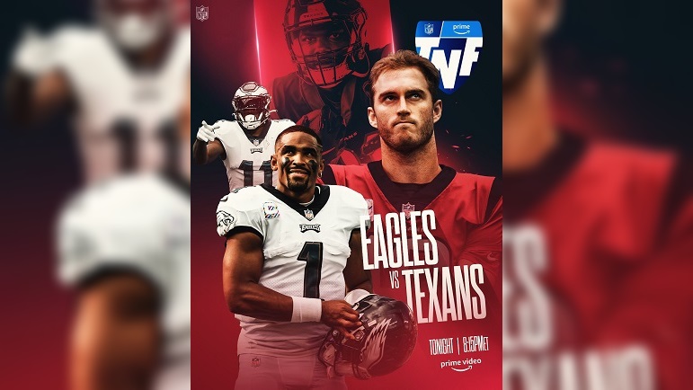 eagles vs texans thursday night football