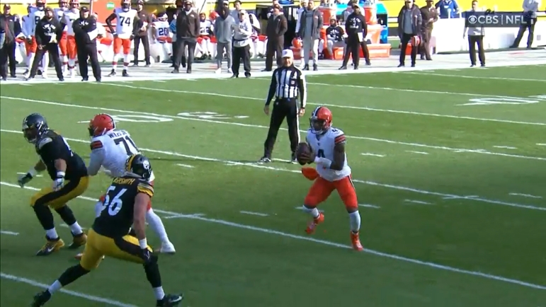 Browns end season with 28-14 loss to Steelers