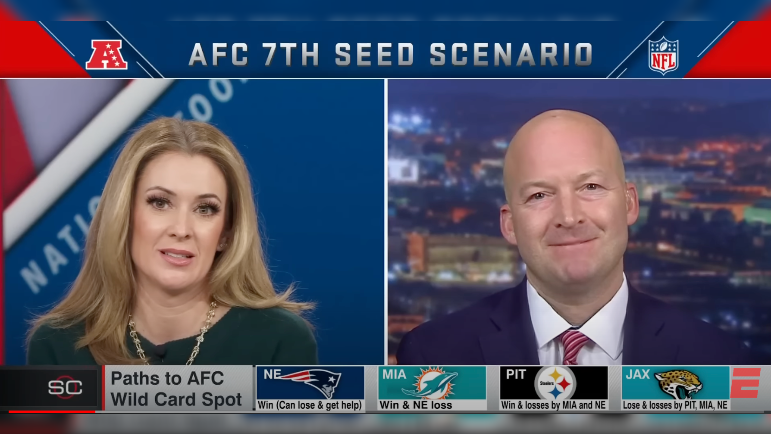 ESPN's Tim Hasselbeck Sees 'Very Good Shot' That Steelers Find Their Way  Into AFC Playoffs - Steelers Depot