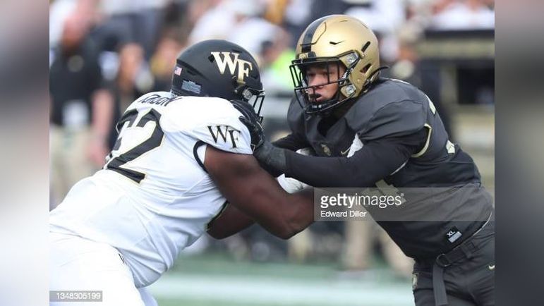 Andre Carter Participates in NFL Combine - Army West Point