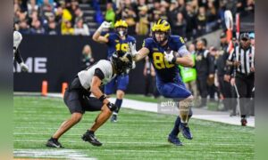 2023 NFL Draft prospects: Luke Schoonmaker, Michigan tight end – NBC Sports  Bay Area & California