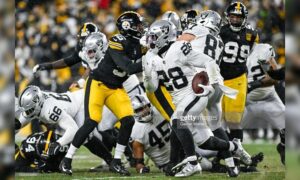 Ain't Easy Blocking Greene (Or Watt): ESPN Names Two Steelers 'Best Pass  Rusher' By Year - Steelers Depot