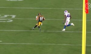 Gunner Olszewski is definitely the kind of guy to have his tongue out while  returning punts : r/steelers